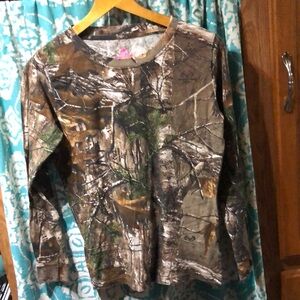 Kids Camouflage Long Sleeve Shirt